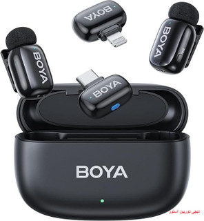 میکروفون بی سیم بویا نسخه کمبو BOYAMINI 12 Wireless Microphone